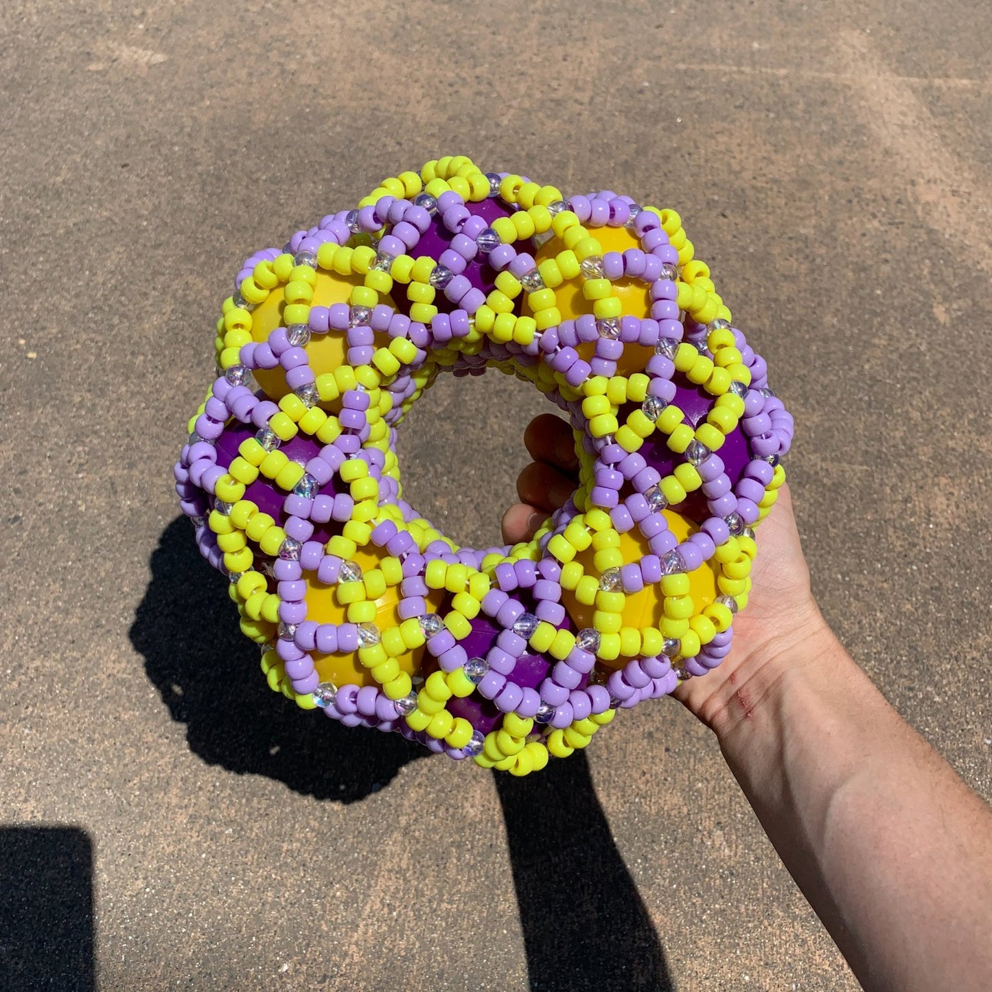 Cage Ball Pit Kandi Cuff